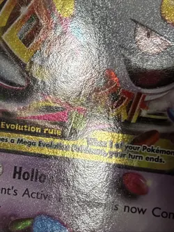 Pokemon Mega Gengar EX Black Star Promos XY166 - Full Art Holo - Image 3