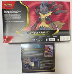 🎄🎁 Phantasmal Flames Sealed ETB Mega Lucario EX Box Sealed Pokemon TCG 🎄🎁 - Image 2