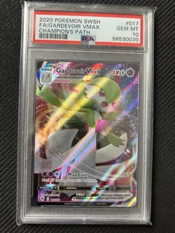 Pokemon TCG - Gardevoir VMAX 017/073 - [Champion's Path] - Gem Mint - PSA 10 - Image 1