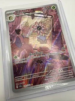 Lileep 145/142 Illustration Rare Pokemon Stellar Crown SV7 NM Near mint - Image 4