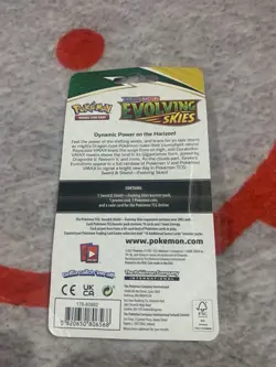 Evolving Skies Checklane Blister Pack Eevee Sword & Shield SEALED Pokemon TCG - Image 2