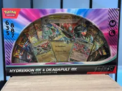 Pokemon TCG Hydreigon EX & Dragapult EX Premium Collection Box - New Sealed - Image 1
