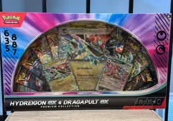 Pokemon TCG Hydreigon EX & Dragapult EX Premium Collection Box - New Sealed - Image 3