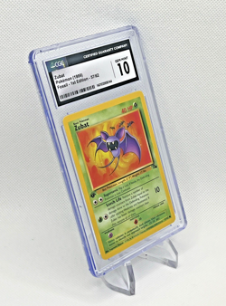 Pokemon 1999 Fossil 1ST EDITION ZUBAT 57/62 CGC 10 GEM MINT - Image 3