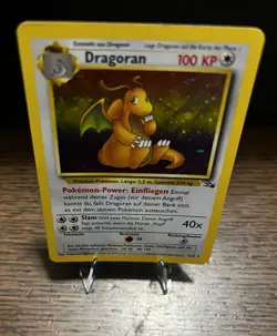 Pokemon TCG Dragonite 4/62 Fossil Unlimited GERMAN - Image 3