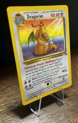 Pokemon TCG Dragonite 4/62 Fossil Unlimited GERMAN - Image 4