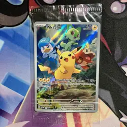 Pikachu 027 Near Mint Scarlet & Violet Black Star Promo #27 Pokemon TCG - sealed - Image 1
