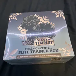 Pokemon TCG Silver Tempest Pokemon Center Elite Trainer Box ETB Factory Sealed - Image 1