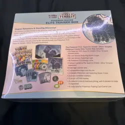 Pokemon TCG Silver Tempest Pokemon Center Elite Trainer Box ETB Factory Sealed - Image 2