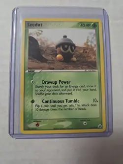 Pokemon TCG Seedot EX Legend Maker 61 Regular - Image 1