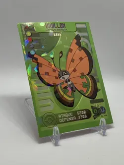 Peruvian Pokemon Pokedex Edition | Vivillon #666 Cracked Ice Holo Peru Rare!! 😈 - Image 1