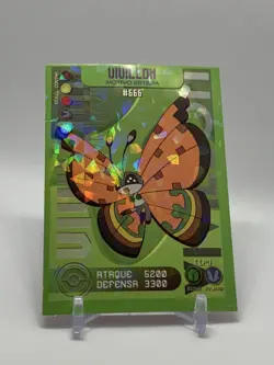 Peruvian Pokemon Pokedex Edition | Vivillon #666 Cracked Ice Holo Peru Rare!! 😈 - Image 4