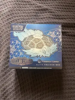 Stellar Crown Pokemon Center Exclusive Elite Trainer Box ETB - Image 1