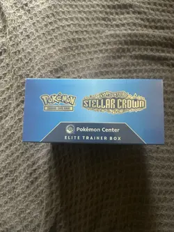 Stellar Crown Pokemon Center Exclusive Elite Trainer Box ETB - Image 2