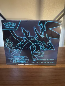 Pokemon Center Phantasmal Flames Elite Trainer Box ETB - Fast Free Ship - Image 1