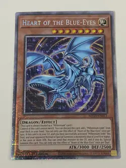 Yugioh Heart of the Blue-Eyes x 3 - 1st Edition Starlight Rare NM - Free Holo - Image 3