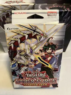 Yu-Gi-Oh! Saber Force Starter Deck 1st Edition Brand New & Sealed! - Image 1
