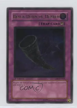 UL - Black Horn of Heaven 1st Ed. YuGiOh Cyberdark Impact #CDIP-EN060 2006 - Image 1