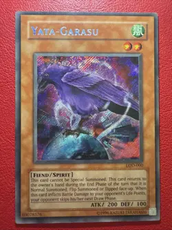 Yu-Gi-Oh! - Yata-Garasu - LOD-000 - Legacy Of Darkness MP/LP - VINTAGE - Image 1