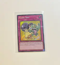 Yu-Gi-Oh! Ojama Trio #BLMM-EN010 1st Edition Secret Rare (NM) - Image 1