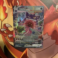 Fusion Strike Gengar Vmax card 271/264 CUSTOM FAN ART PROXY CARD - Image 2
