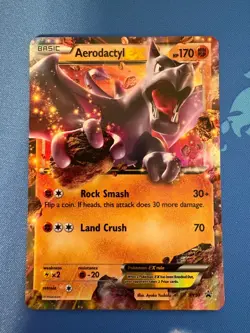 Aerodactyl EX XY97 XY Black Star Promo Holo Ultra Rare Pokemon Card LP - Image 1
