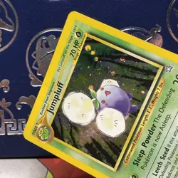 Jumpluff 7/111 | Neo Genesis | Holo Pokemon Card WOTC SWIRL LP - Image 3