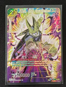 Dragon Ball Super Card Game Cell the Awakened SPR Foil Card BT17-146 - Image 1
