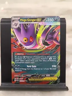 Pokemon Mega Gengar EX 056/094 card Battle Deck Set Phantasmal Flames PFL - Image 1