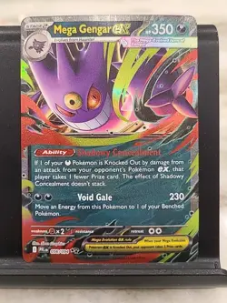 Pokemon Mega Gengar EX 056/094 card Battle Deck Set Phantasmal Flames PFL - Image 2
