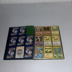 Old Pokemon Wotc 1st Edition Binder Vintage Old School Cards Lot - Image 3