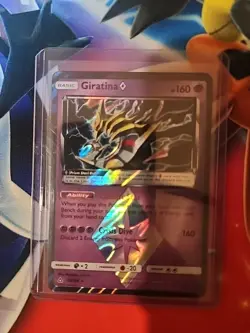 Giratina 58/156 - Sun & Moon Ultra Prism Holo Rare Pokemon Card - Image 1