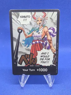 One Piece OP-PR 1st Anniversary Don!! Card Yamato NM - Image 1