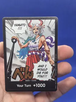One Piece OP-PR 1st Anniversary Don!! Card Yamato NM - Image 2