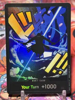 RORONOA ZORO HOLO DON!! - One Piece TCG Don Card - Premium Booster PRB01 - Image 1