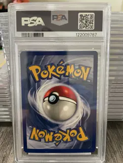 Pokemon TCG Vaporeon Holo Rare Card 12/64 Jungle Set PSA 6 EX-MT - Image 2