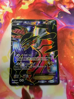 Pokemon TCG Yveltal EX 144/146 XY Base Set 2014 Full Art Holo Rare Card - Image 1