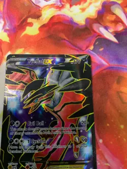 Pokemon TCG Yveltal EX 144/146 XY Base Set 2014 Full Art Holo Rare Card - Image 5