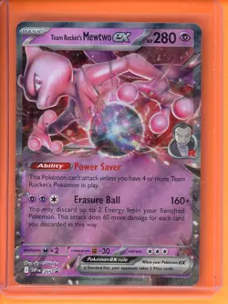 SV: Scarlet & Violet Promo Cards Team Rocket's Mewtwo ex Promo #205 - Image 1