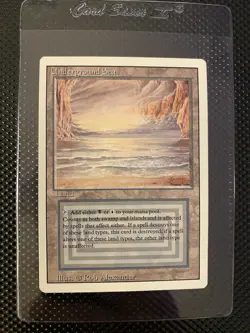 Magic the Gathering Underground Sea Revised Edition Dual Land NM Super Clean 🧼 - Image 1