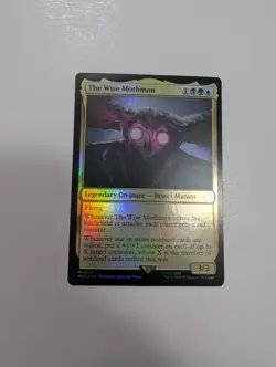 MTG - The Wise Mothman (Foil) - Fallout (PIP) NM/M Condition - Image 1