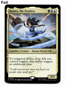 Katara, the Fearless (FOIL) - [Avatar: The Last Airbender] MTG Magic ????? - Image 1