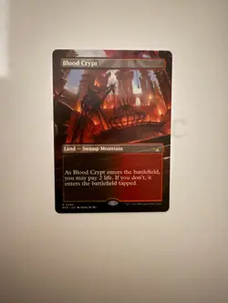 MTG Blood Crypt 0292 (Borderless) Ravnica Remastered (RVR) NON-FOIL - Image 1