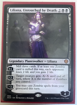 Liliana, Untouched by Death - MTG - Starter Commander Decks (Near Mint) - Image 1