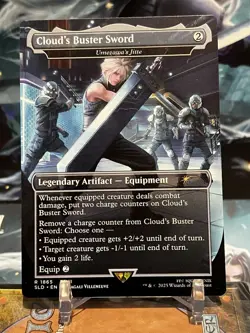 MTG | Cloud's Buster Sword - Umezawa's Jitte [Secret Lair FINAL FANTASY] NF - Image 1