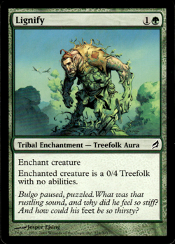 Lignify - Lorwyn NM Magic The Gathering MTG - Image 1