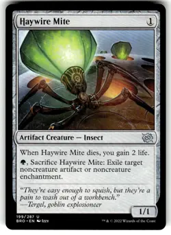 Magic: The Gathering Haywire Mite MTG NM Uncommon Regular - Image 1