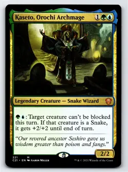 Kaseto, Orochi Archmage M Commander 2021 # 221 NM Normal - Image 1