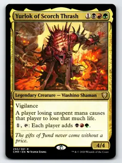 Yurlok of Scorch Thrash R Commander Legends # 293 NM Normal - Image 1