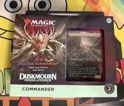 Magic The Gathering MTG Endless Punishment Duskmourn Commander Deck New Sealed - Image 1